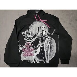 Disney Nightmare Before Christmas Women's Embroidered Hoodie Size XS